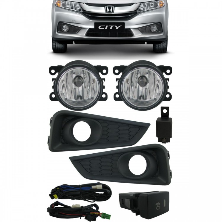 Kit Farol De Milha Honda City